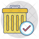 پیش‌نمایش فایل recycle-bin-62 از پک مجموعه آیکن تخت گوشه‌گرد خرید و تجارت – شماره ۱
