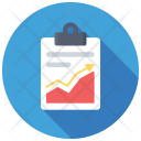 پیش‌نمایش فایل business-report-44 از پک مجموعه آیکن تخت گزارش‌ها و نمودارها – شماره ۱