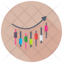 پیش‌نمایش فایل candlestick-graph-1 از پک مجموعه آیکن تخت گزارش‌ها و نمودارها – شماره ۱
