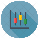 پیش‌نمایش فایل candlestick-graph-3 از پک مجموعه آیکن تخت گزارش‌ها و نمودارها – شماره ۱