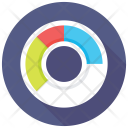 پیش‌نمایش فایل doughnut-chart-45 از پک مجموعه آیکن تخت گزارش‌ها و نمودارها – شماره ۱