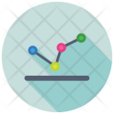 پیش‌نمایش فایل line-graph-12 از پک مجموعه آیکن تخت گزارش‌ها و نمودارها – شماره ۱