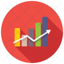 پیش‌نمایش فایل bar-graph-182 از پک مجموعه آیکن تخت گزارش‌ها و نمودارها – شماره ۲