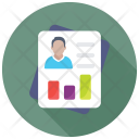 پیش‌نمایش فایل cv-analysis-2 از پک مجموعه آیکن تخت گزارش‌ها و نمودارها – شماره ۲