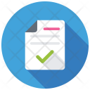 پیش‌نمایش فایل file-accepted-8 از پک مجموعه آیکن تخت گزارش‌ها و نمودارها – شماره ۲