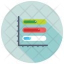 پیش‌نمایش فایل horizontal-histogram-7 از پک مجموعه آیکن تخت گزارش‌ها و نمودارها – شماره ۲