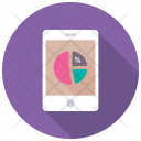 پیش‌نمایش فایل mobile-graph-51 از پک مجموعه آیکن تخت گزارش‌ها و نمودارها – شماره ۲