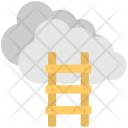 پیش‌نمایش فایل cloud-ladder-1 از پک مجموعه آیکن تخت دفتر کار و اینترنت – شماره ۱