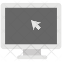 پیش‌نمایش فایل computer-screen-1 از پک مجموعه آیکن تخت دفتر کار و اینترنت – شماره ۱