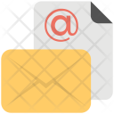 پیش‌نمایش فایل email-1101 از پک مجموعه آیکن تخت دفتر کار و اینترنت – شماره ۱