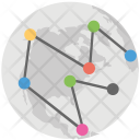 پیش‌نمایش فایل global-network-68 از پک مجموعه آیکن تخت دفتر کار و اینترنت – شماره ۱
