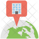 پیش‌نمایش فایل global-office از پک مجموعه آیکن تخت دفتر کار و اینترنت – شماره ۱
