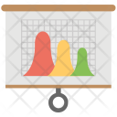 پیش‌نمایش فایل graphic-presentation-25 از پک مجموعه آیکن تخت دفتر کار و اینترنت – شماره ۱