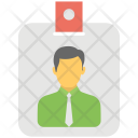 پیش‌نمایش فایل id-card-174 از پک مجموعه آیکن تخت دفتر کار و اینترنت – شماره ۱