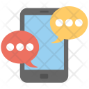 پیش‌نمایش فایل mobile-chat-24 از پک مجموعه آیکن تخت دفتر کار و اینترنت – شماره ۱