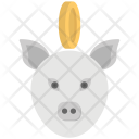 پیش‌نمایش فایل piggy-banking-140 از پک مجموعه آیکن تخت دفتر کار و اینترنت – شماره ۱
