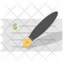 پیش‌نمایش فایل cheque-227 از پک مجموعه آیکن تخت دفتر کار و اینترنت – شماره ۲