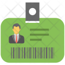 پیش‌نمایش فایل id-card-175 از پک مجموعه آیکن تخت دفتر کار و اینترنت – شماره ۲