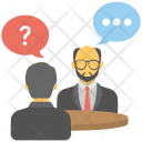پیش‌نمایش فایل interview-24 از پک مجموعه آیکن تخت دفتر کار و اینترنت – شماره ۲