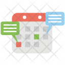 پیش‌نمایش فایل schedule-meeting-12 از پک مجموعه آیکن تخت دفتر کار و اینترنت – شماره ۲