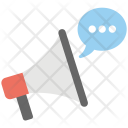 پیش‌نمایش فایل social-media-announcement از پک مجموعه آیکن تخت دفتر کار و اینترنت – شماره ۲