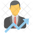 پیش‌نمایش فایل career-growth-21 از پک مجموعه آیکن تخت دفتر کار و اینترنت – شماره ۳
