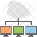 پیش‌نمایش فایل cloud-computing-network-1 از پک مجموعه آیکن تخت دفتر کار و اینترنت – شماره ۳