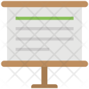 پیش‌نمایش فایل flipchart-canvas-1 از پک مجموعه آیکن تخت دفتر کار و اینترنت – شماره ۳