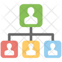پیش‌نمایش فایل hierarchy-349 از پک مجموعه آیکن تخت دفتر کار و اینترنت – شماره ۳