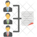 پیش‌نمایش فایل shared-document-1 از پک مجموعه آیکن تخت دفتر کار و اینترنت – شماره ۳