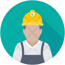 پیش‌نمایش فایل construction-worker-20 از پک مجموعه آیکن تخت صنعتی و ساخت‌وساز – شماره ۲