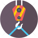 پیش‌نمایش فایل crane-lifter-8 از پک مجموعه آیکن تخت صنعتی و ساخت‌وساز – شماره ۲