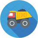 پیش‌نمایش فایل dumper-70 از پک مجموعه آیکن تخت صنعتی و ساخت‌وساز – شماره ۲