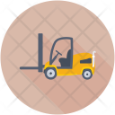 پیش‌نمایش فایل forklift-176 از پک مجموعه آیکن تخت صنعتی و ساخت‌وساز – شماره ۲