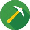 پیش‌نمایش فایل mattock از پک مجموعه آیکن تخت صنعتی و ساخت‌وساز – شماره ۲