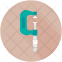 پیش‌نمایش فایل c-clamp-36 از پک مجموعه آیکن تخت صنعتی و ساخت‌وساز – شماره ۳