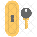 پیش‌نمایش فایل door-key-10 از پک مجموعه آیکن رنگی تخت صنعتی و ساخت‌وساز – شماره ۱