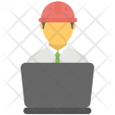 پیش‌نمایش فایل engineer-154 از پک مجموعه آیکن رنگی تخت صنعتی و ساخت‌وساز – شماره ۱