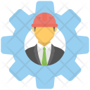 پیش‌نمایش فایل industrial-worker-3 از پک مجموعه آیکن رنگی تخت صنعتی و ساخت‌وساز – شماره ۱