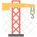 پیش‌نمایش فایل tower-crane-12 از پک مجموعه آیکن رنگی تخت صنعتی و ساخت‌وساز – شماره ۱