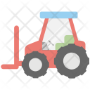 پیش‌نمایش فایل tractor-256 از پک مجموعه آیکن رنگی تخت صنعتی و ساخت‌وساز – شماره ۱
