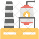 پیش‌نمایش فایل oil-refinery-9 از پک مجموعه آیکن رنگی تخت صنعتی و ساخت‌وساز – شماره ۲