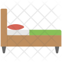 پیش‌نمایش فایل bed-731 از پک مجموعه آیکن رنگی تخت مبلمان – شماره ۲