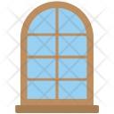 پیش‌نمایش فایل casement-window-4 از پک مجموعه آیکن رنگی تخت مبلمان – شماره ۲