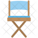 پیش‌نمایش فایل folding-chair-2 از پک مجموعه آیکن رنگی تخت مبلمان – شماره ۲