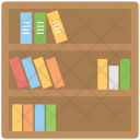 پیش‌نمایش فایل bookshelf-343 از پک مجموعه آیکن رنگی تخت مبلمان – شماره ۱