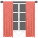 پیش‌نمایش فایل casement-window-5 از پک مجموعه آیکن رنگی تخت مبلمان – شماره ۱