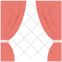 پیش‌نمایش فایل curtains-23 از پک مجموعه آیکن رنگی تخت مبلمان – شماره ۱