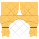 پیش‌نمایش فایل curtains-24 از پک مجموعه آیکن رنگی تخت مبلمان – شماره ۱