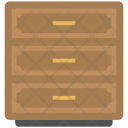 پیش‌نمایش فایل drawers-182 از پک مجموعه آیکن رنگی تخت مبلمان – شماره ۱